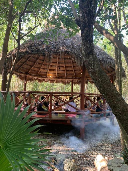 Hermosa Villa Con Espacios De Naturaleza Y Yoga Puerto Morelos Dış mekan fotoğraf