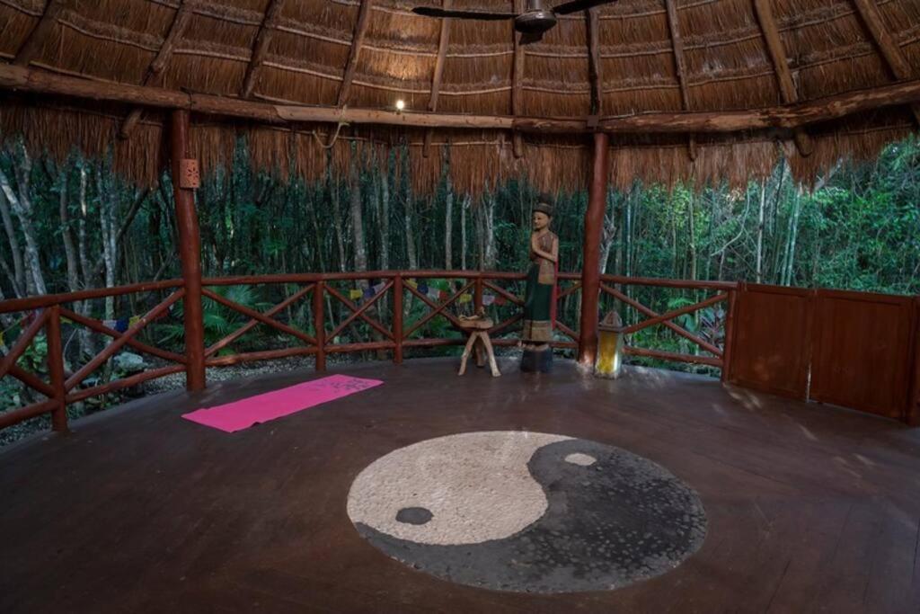 Hermosa Villa Con Espacios De Naturaleza Y Yoga Puerto Morelos Dış mekan fotoğraf