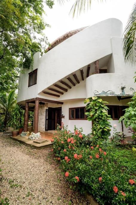 Hermosa Villa Con Espacios De Naturaleza Y Yoga Puerto Morelos Dış mekan fotoğraf