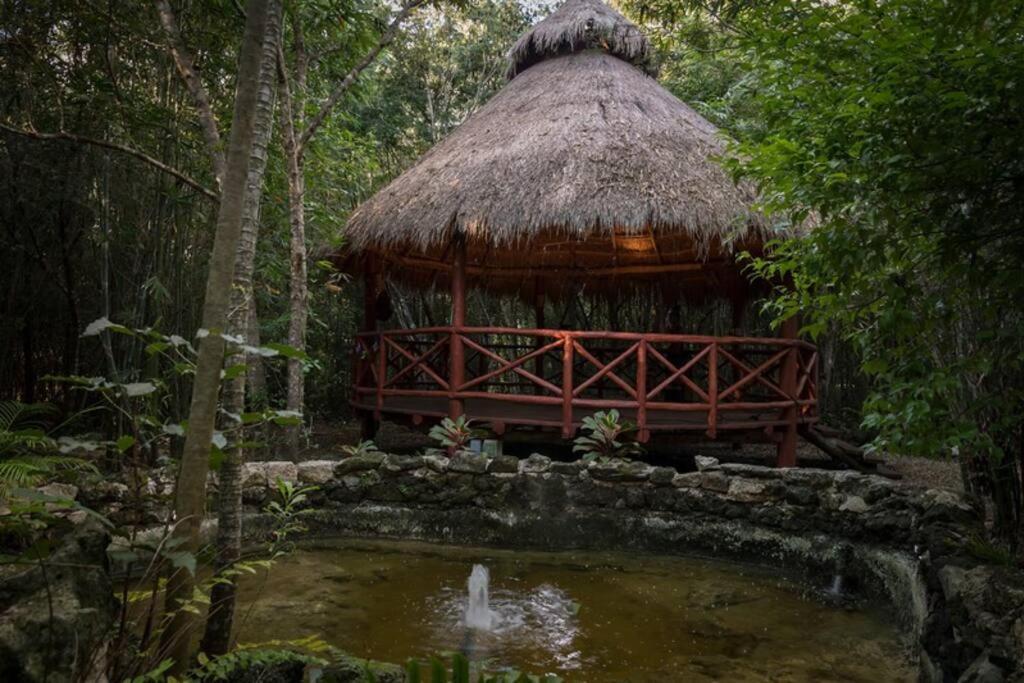 Hermosa Villa Con Espacios De Naturaleza Y Yoga Puerto Morelos Dış mekan fotoğraf